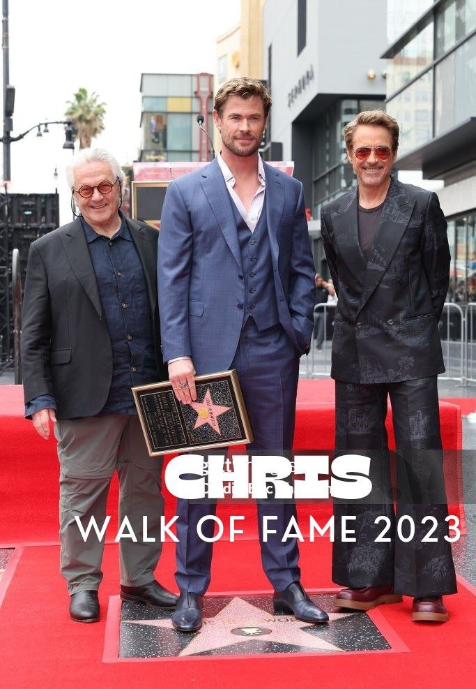 Hollywood Walk of fame 2023