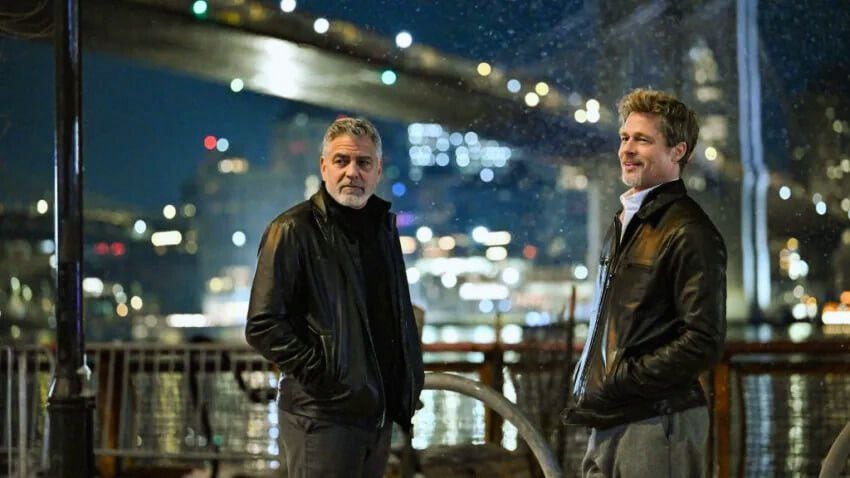 Brad Pitt and George Clooney Reunite in a New Action-Comedy: “Wolfs” Teaser Trailer