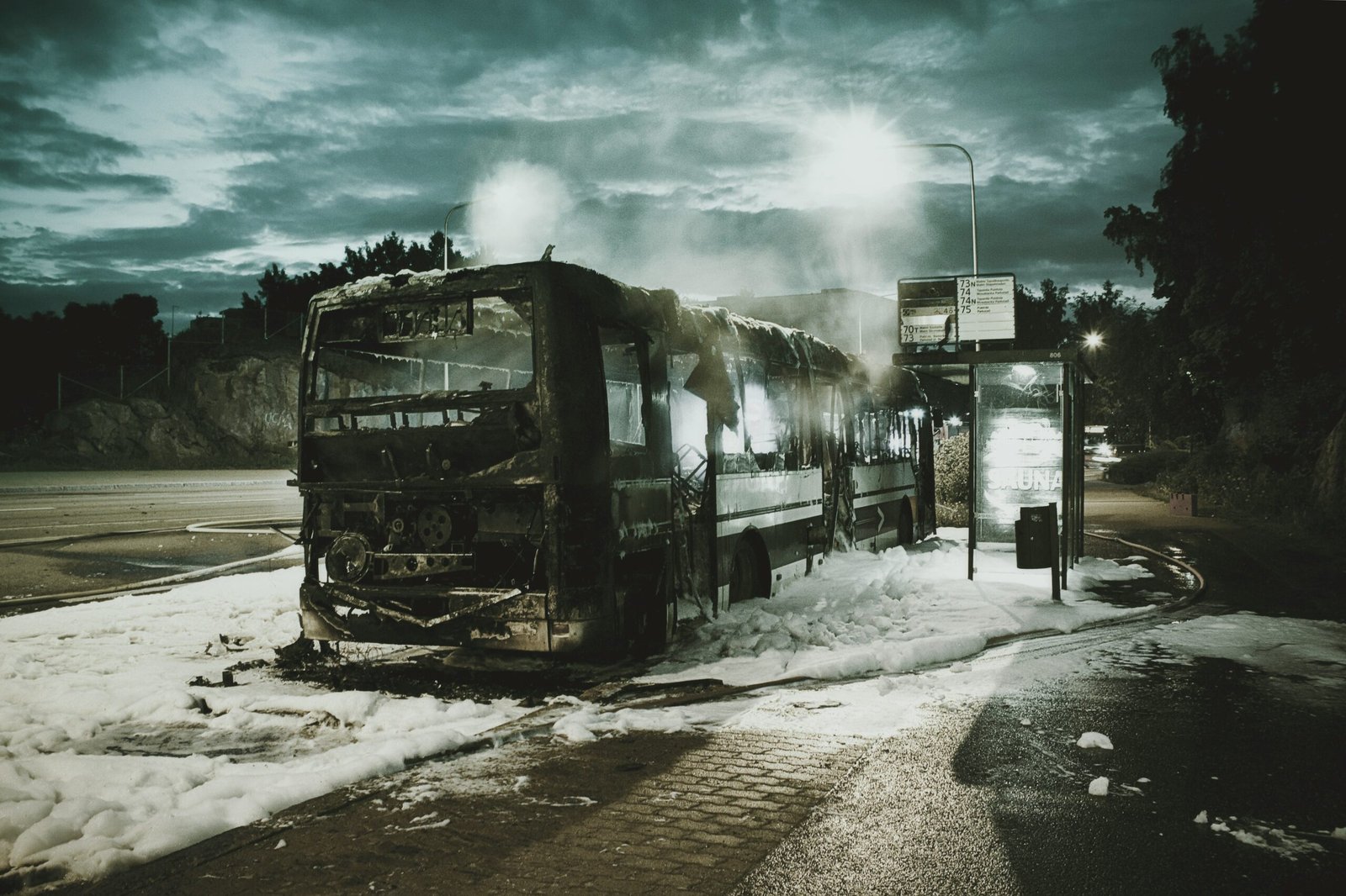 Bus crash in Romania