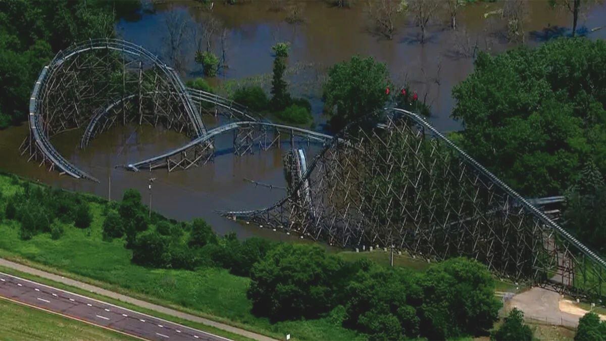 Valleyfair Theme Park Shuts Down Due to Unprecedented Minnesota Flooding