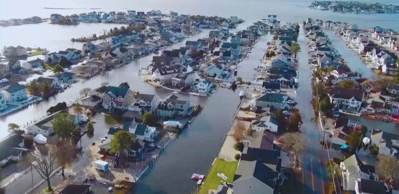 Flooding Across Jersey Shore After Torrential Rain Sunday Morning
