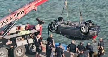 Galveston Police: Driver Charged with DWI After Car Goes Off Pier 21, Three Missing Now Accounted For and Safe