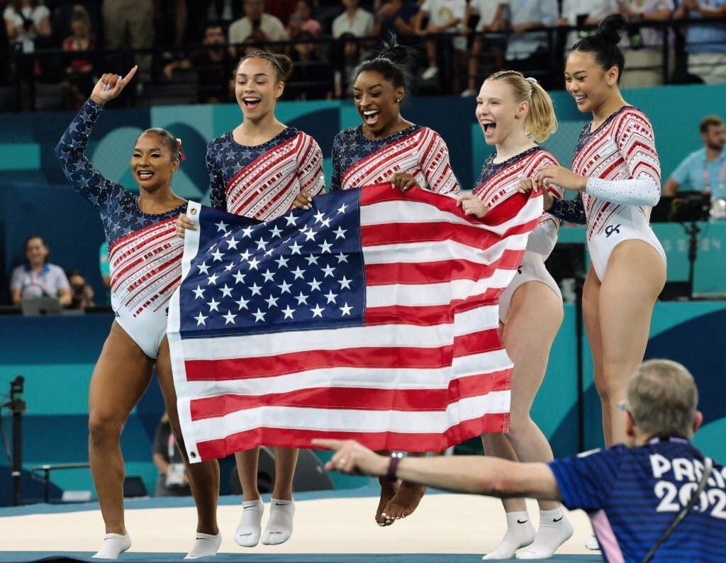 Simone Biles and Team USA Reclaim Olympic Gold in Women’s All-Around Gymnastics Final