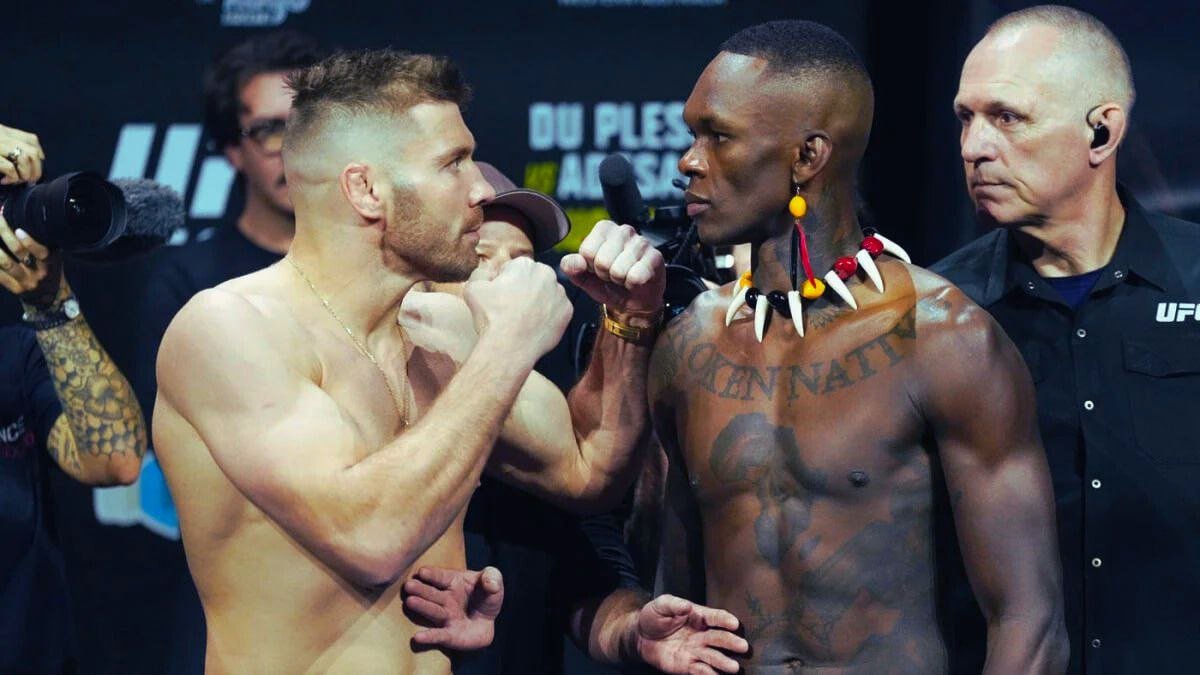 UFC 305: Dricus Du Plessis Defends Middleweight Title with a Wild 4th-Round Submission of Israel Adesanya