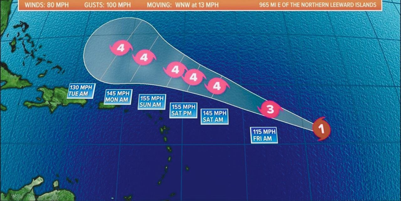 Tropical Storm Gilma Weakening as It Approaches Islands