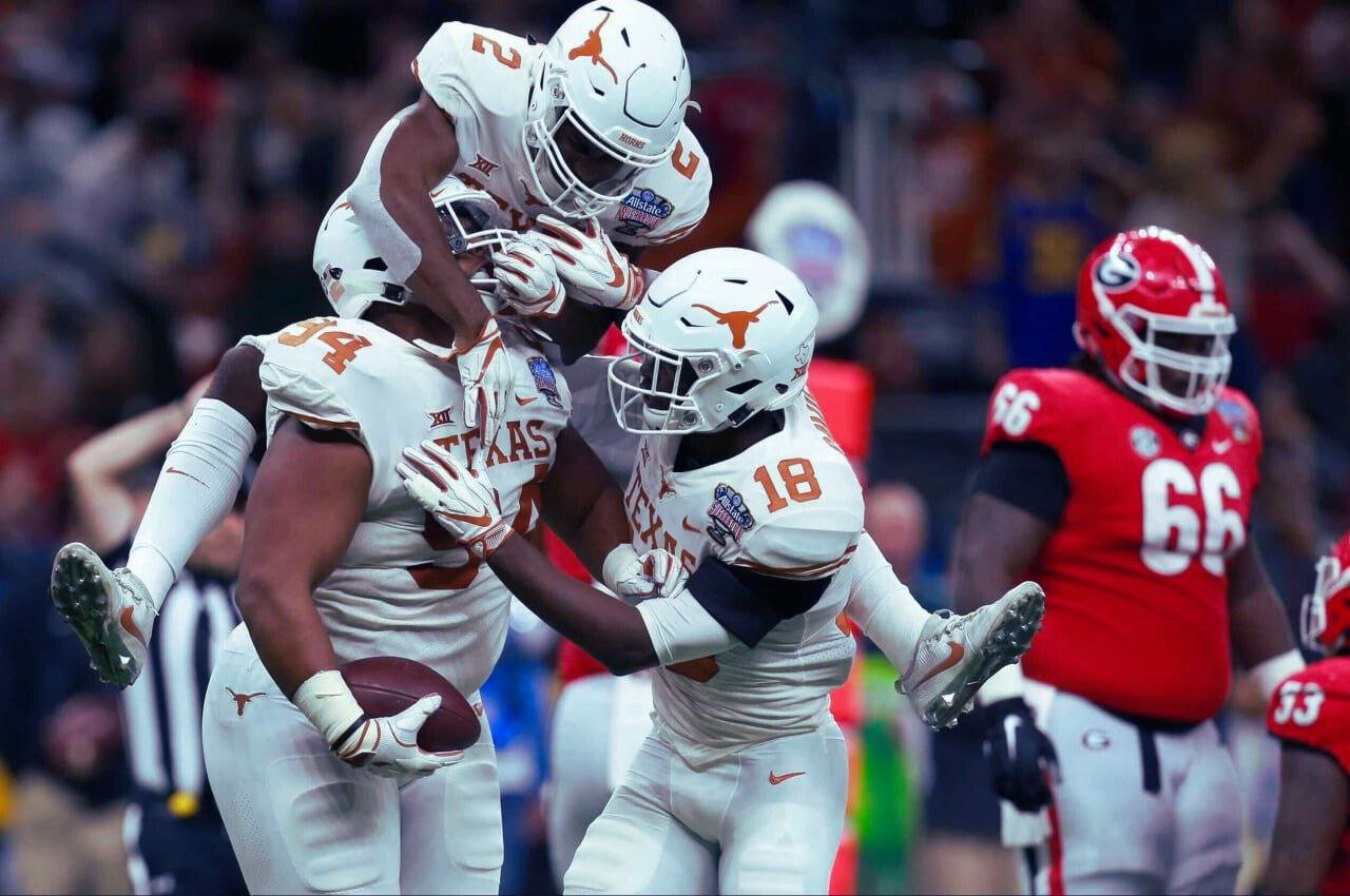 Texas vs Georgia football