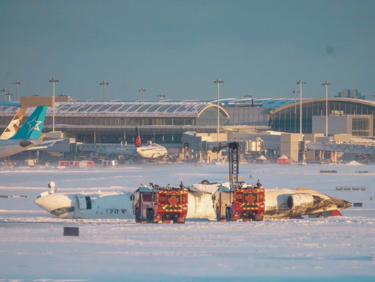 Delta plane incident